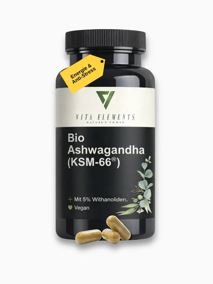 Bio Ashwagandha (KSM-66®) Kapseln