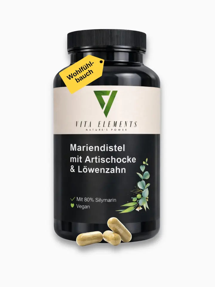 Mariendistel mit Artischocke & Löwenzahn Kapseln