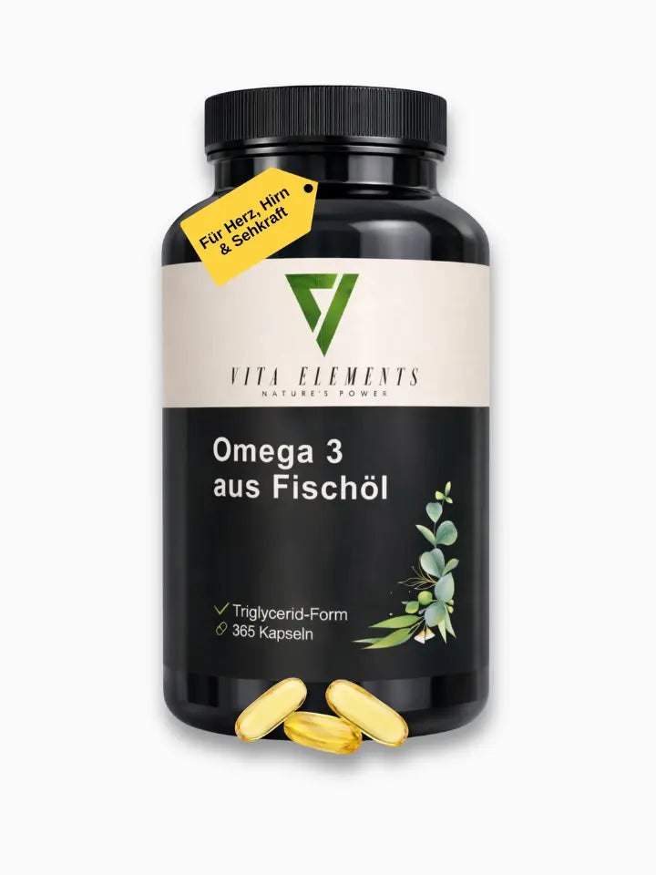 Omega 3 aus Fischöl Kapseln
